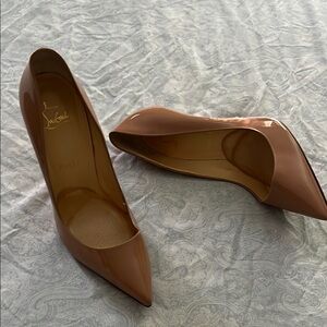 Christian Louboutin Tan Leather Heels